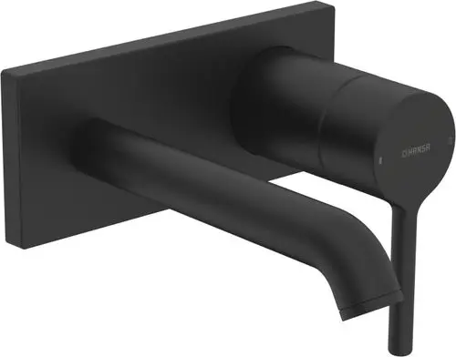 HANSA Fertigset für Waschtisch-Batterie HANSAVANTIS Style 5480 Matt-Schwarz, 5480210733, Artikel in Kategorie